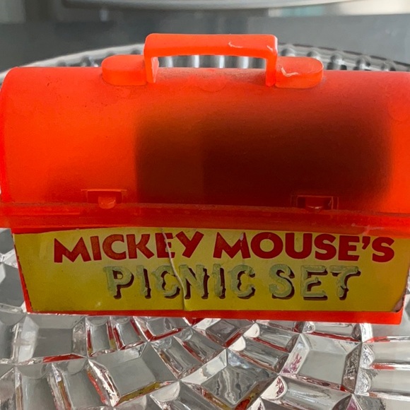 Mickey Mouses PICNIC SET; 70’s retro - Picture 3 of 5